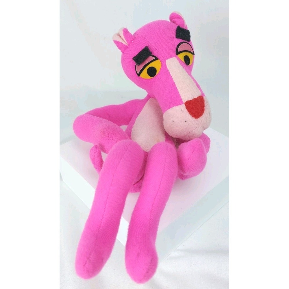 Pink Panther Plush Vintage 1980 Mirisch-Geoffrey Stuffed Animal 10" Cartoon